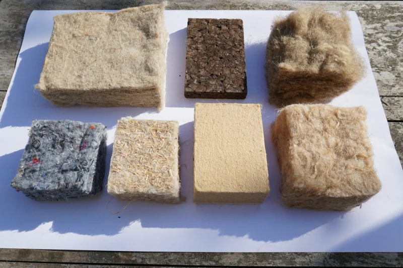 Natuurlijke isolatiematerialen